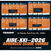 Taxmann’s AIBE XXI (2026) Advanced Score Combo – Bare Acts Without Comments (Set of 21 Books) [Free Delivery] 